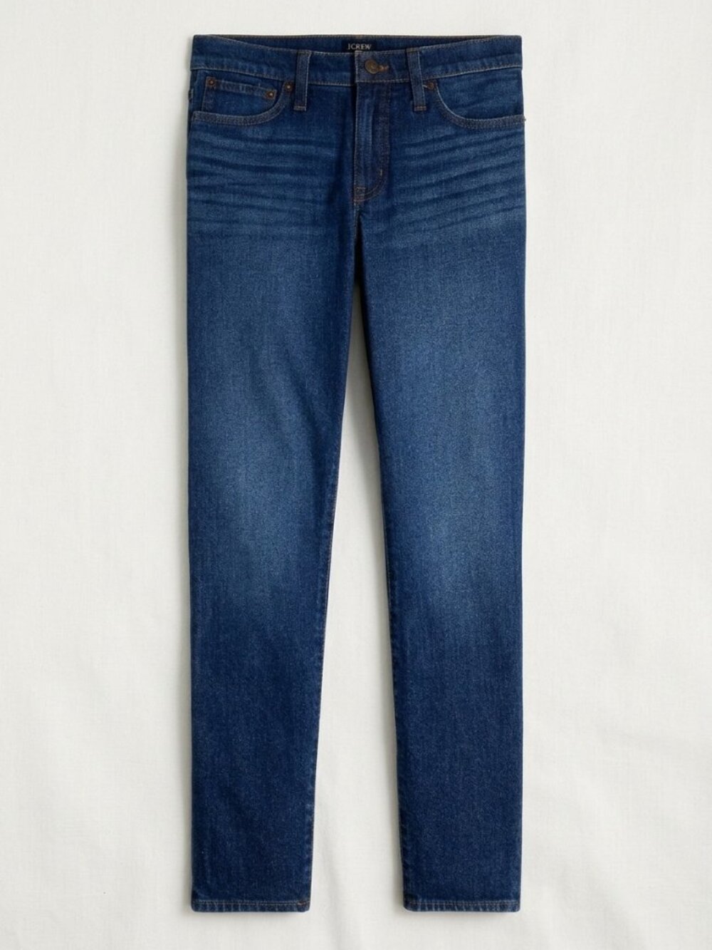 J.Crew 9" High Rise Skinny Jeans – Blue, All-Day Stretch, Slim Fit NEW - Picture 4 of 4